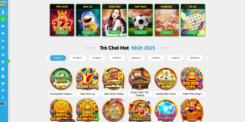 Kho Game Cá Cược Đỉnh Cao Tại 99OK